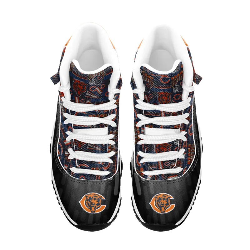 Chicago Bears AJD11 Sneakers Front View