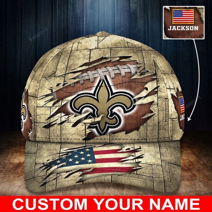 New Orleans Saints Personalized Classic Cap