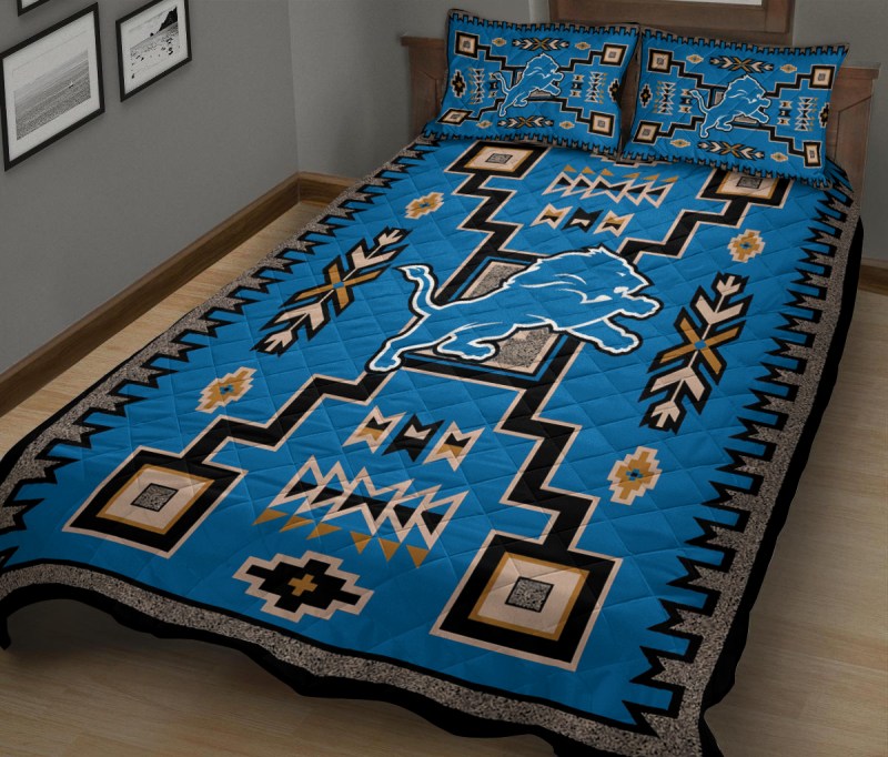 Detroit Lions Quilt Set