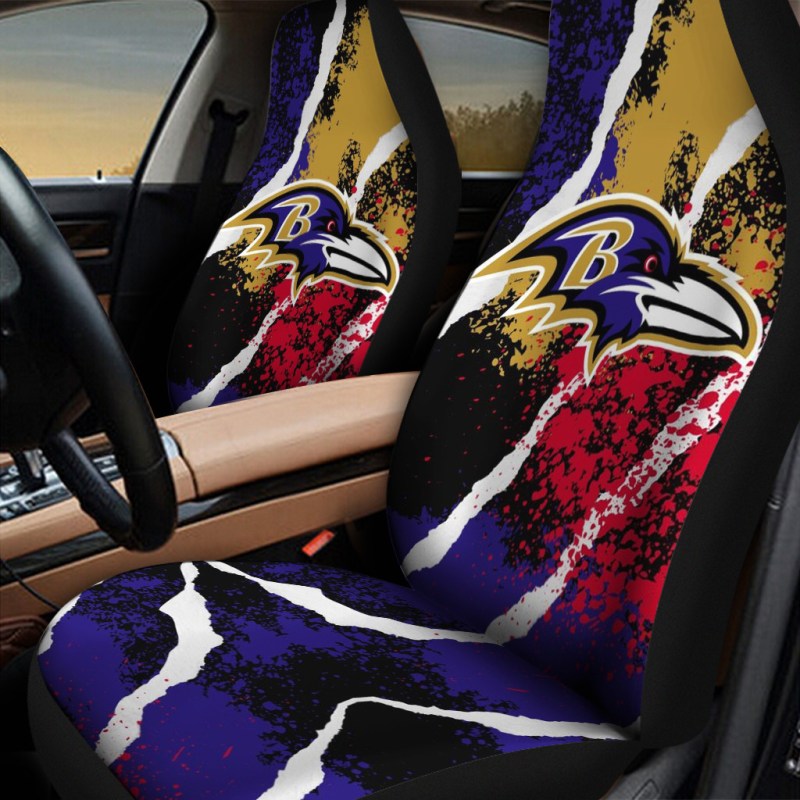 Baltimore Ravens Car Seat Covers