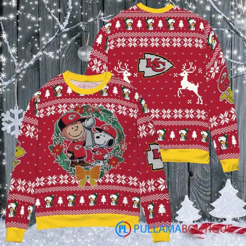 Kansas City Chiefs Ugly Christmas Sweater