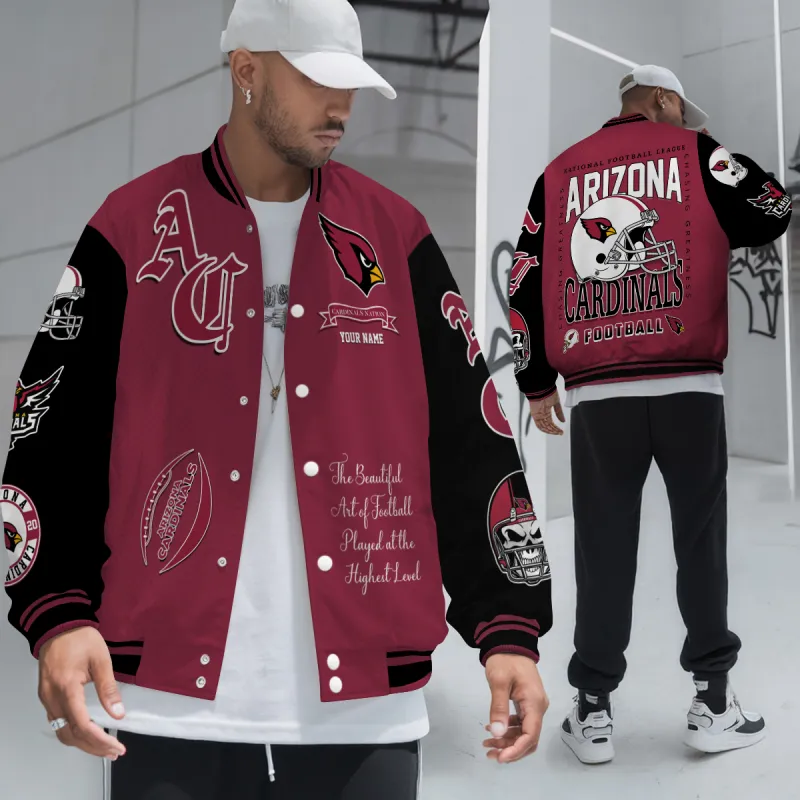 Arizona Cardinals Varsity Jacket Mk3