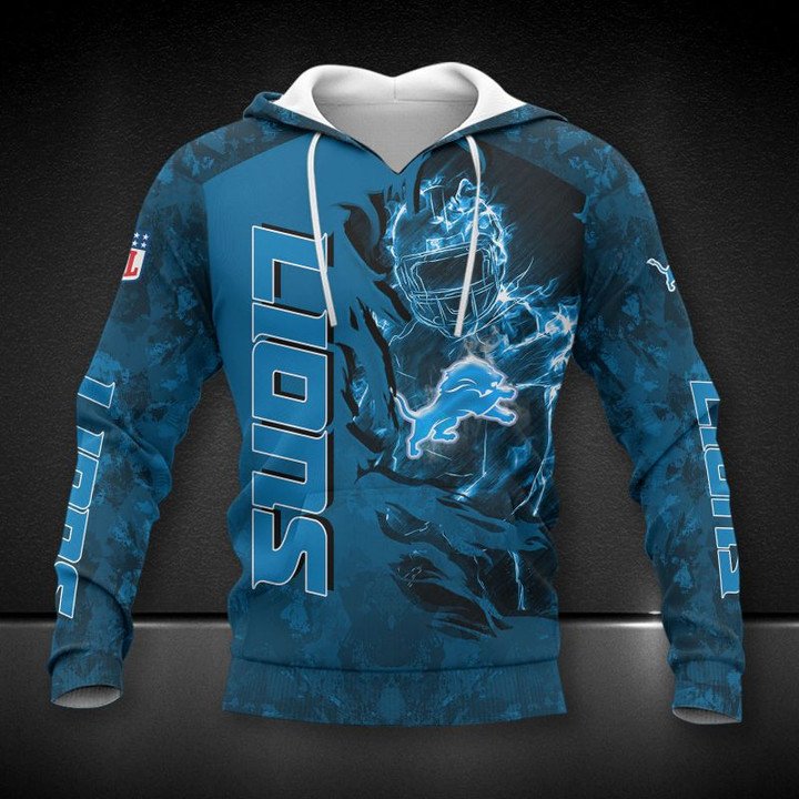 Detroit Lions Hoodie Front View