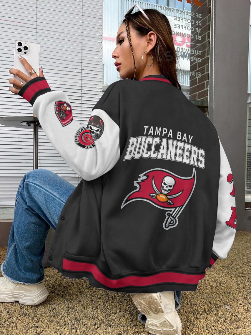 Tampa Bay Buccaneers Varsity Jacket Back