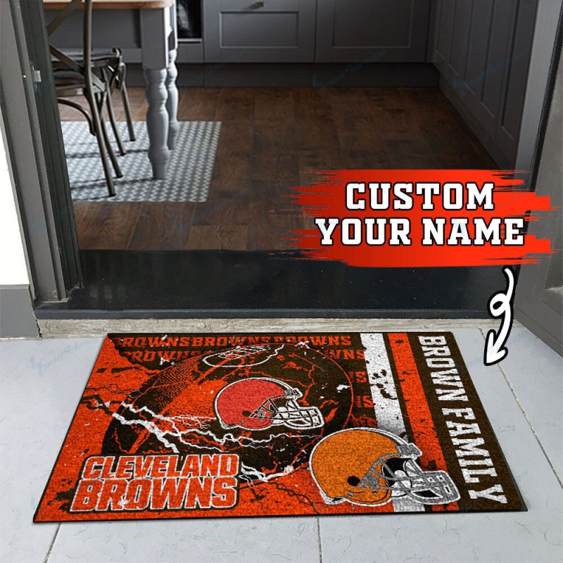 Cleveland Browns Custom Doormat