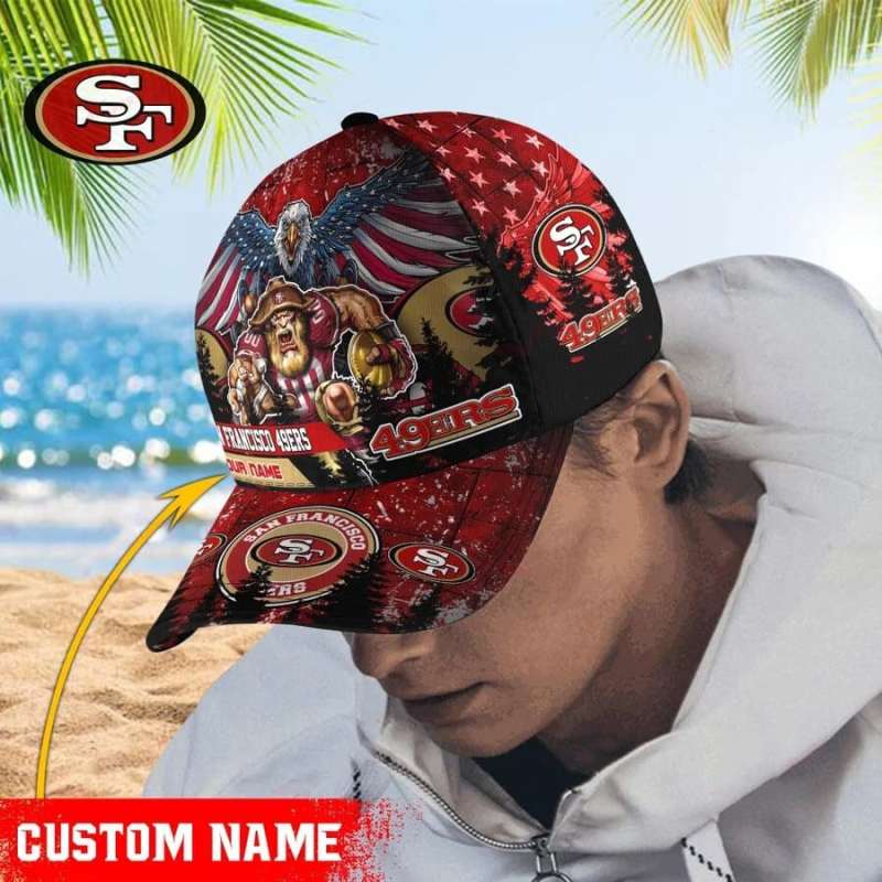 San Francisco 49ers Personalized Classic Cap 2