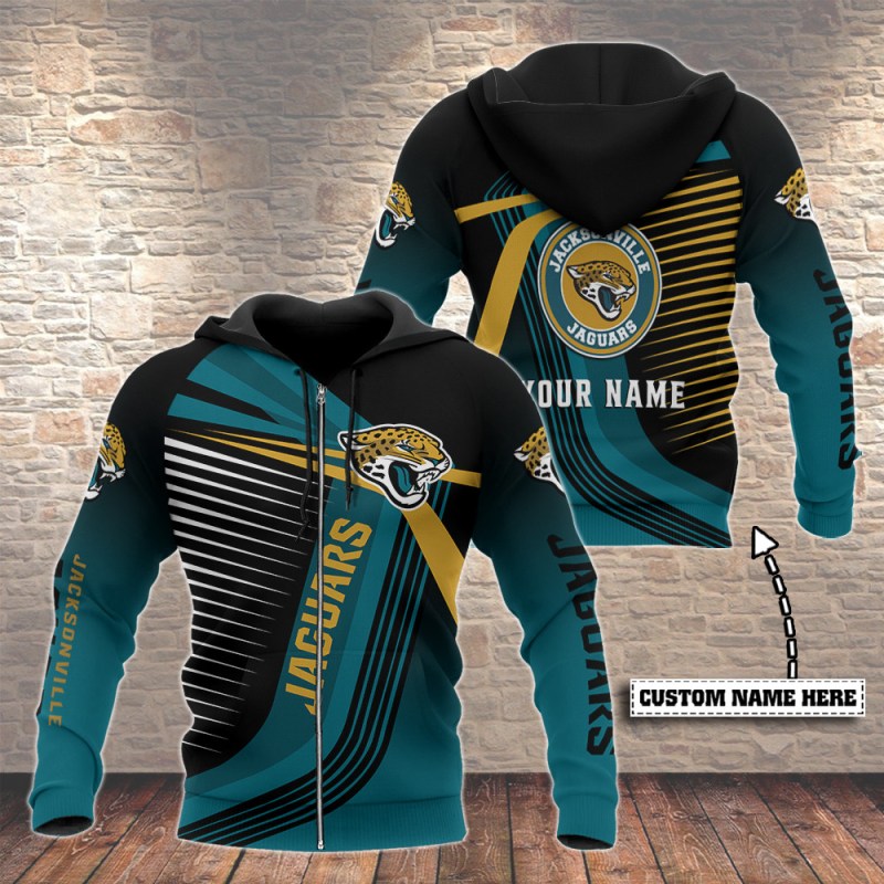 Jacksonville Jaguars Personalized Hoodie