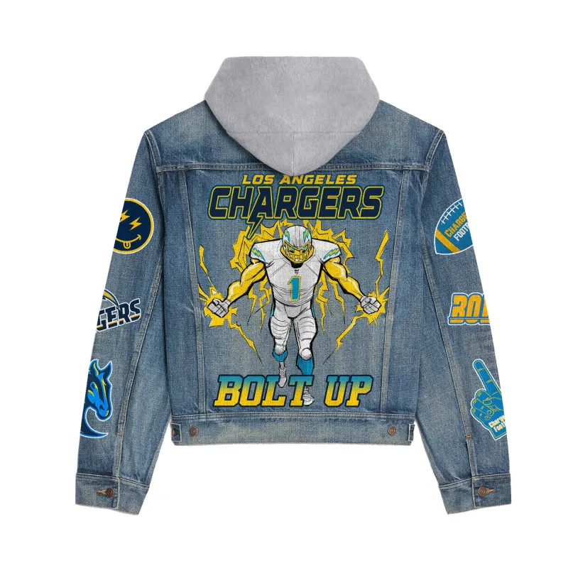Los Angeles Chargers Premium Jacket Detail