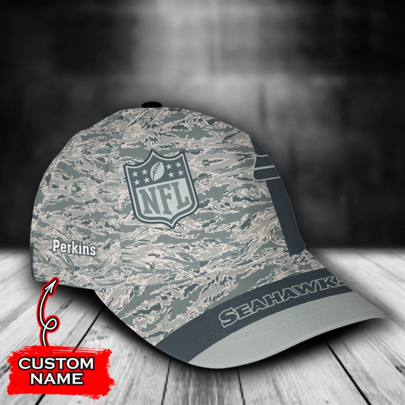 Seattle Seahawks Cap Back View