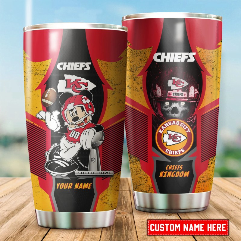 Kansas City Chiefs Personalized Tumbler