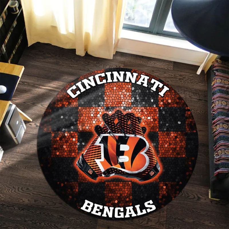 Cincinnati Bengals Round Rug 160