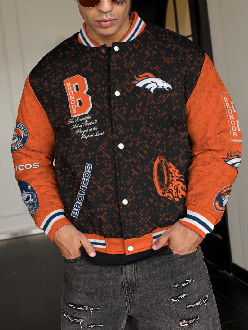 Denver Broncos Varsity Jacket