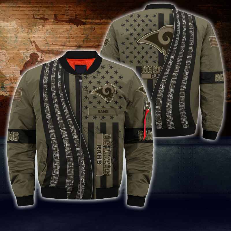 Los Angeles Rams Thick Bomber Jacket