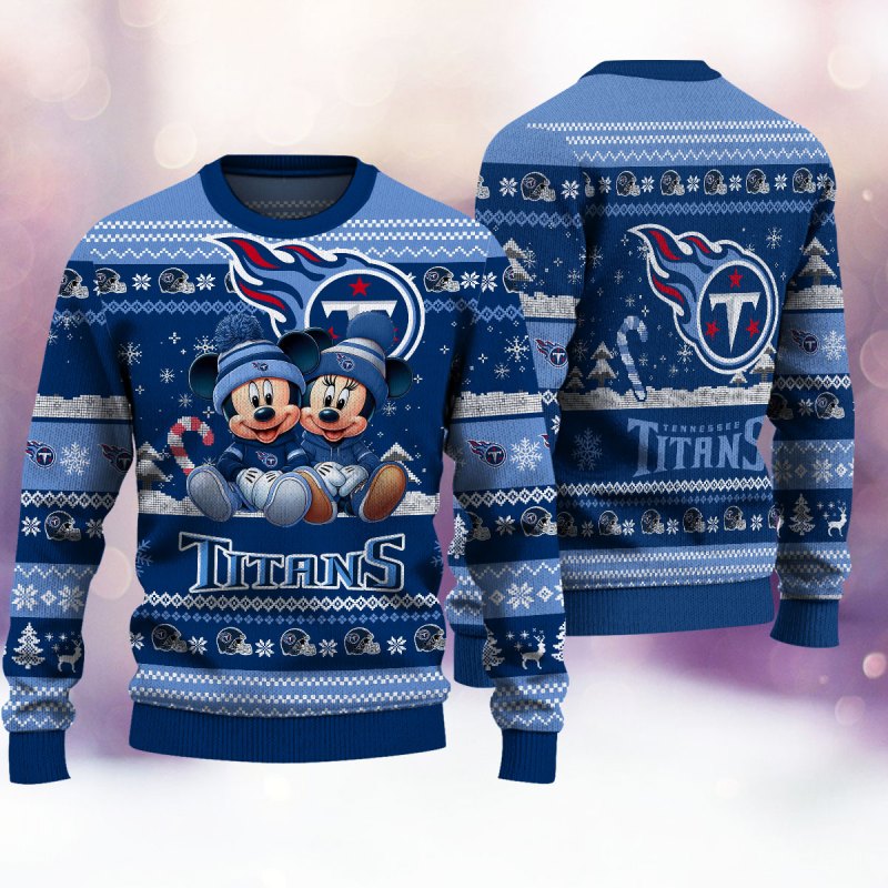 Tennessee Titans Ugly Christmas Sweater Image 4