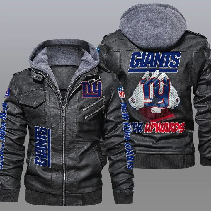 New York Giants Leather Jacket 24 Image 1