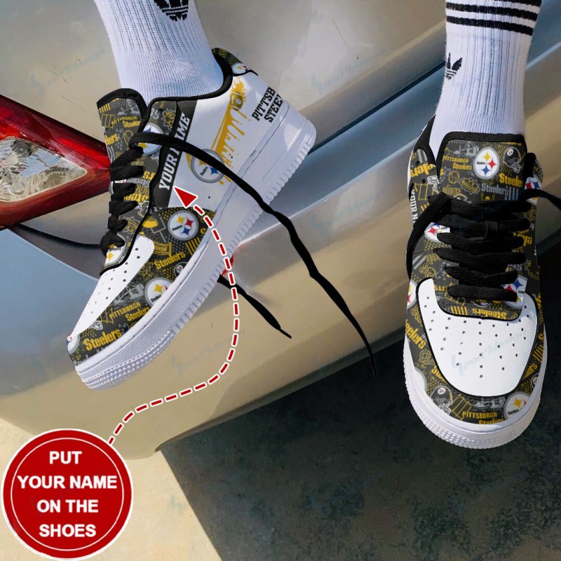 Personalized Pittsburgh Steelers AF1 Shoes
