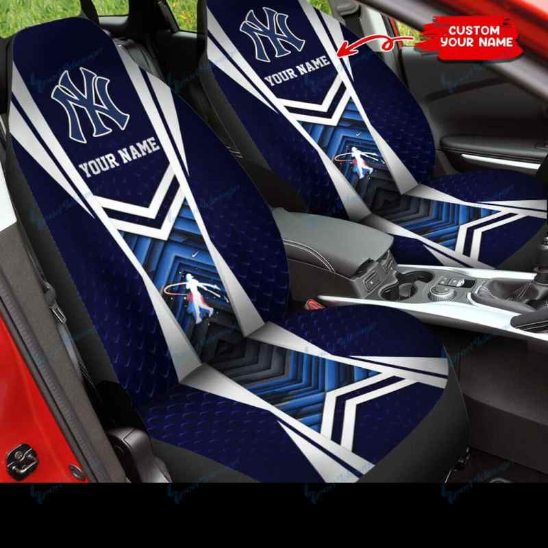 New York Yankees Personalized Car Seat Cover 1