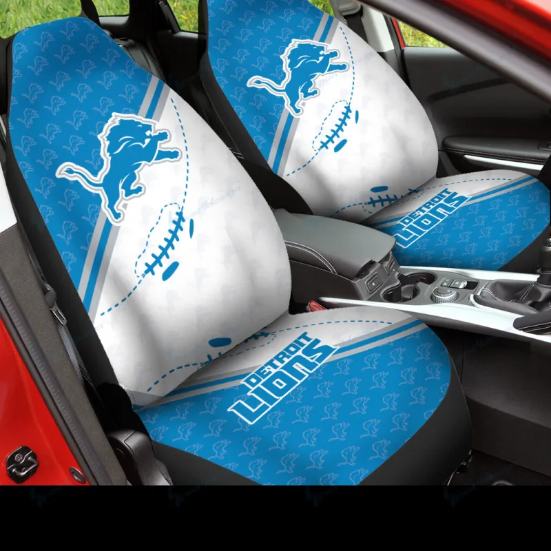 Detroit Lions Car Seat Covers