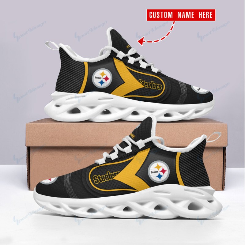 Pittsburgh Steelers Personalized Yezy Running Sneakers