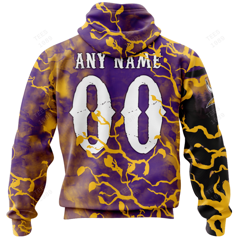 Minnesota Vikings All Over Printed Sweater 2