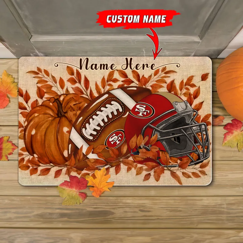 San Francisco 49ers Doormat - Stylish Entryway