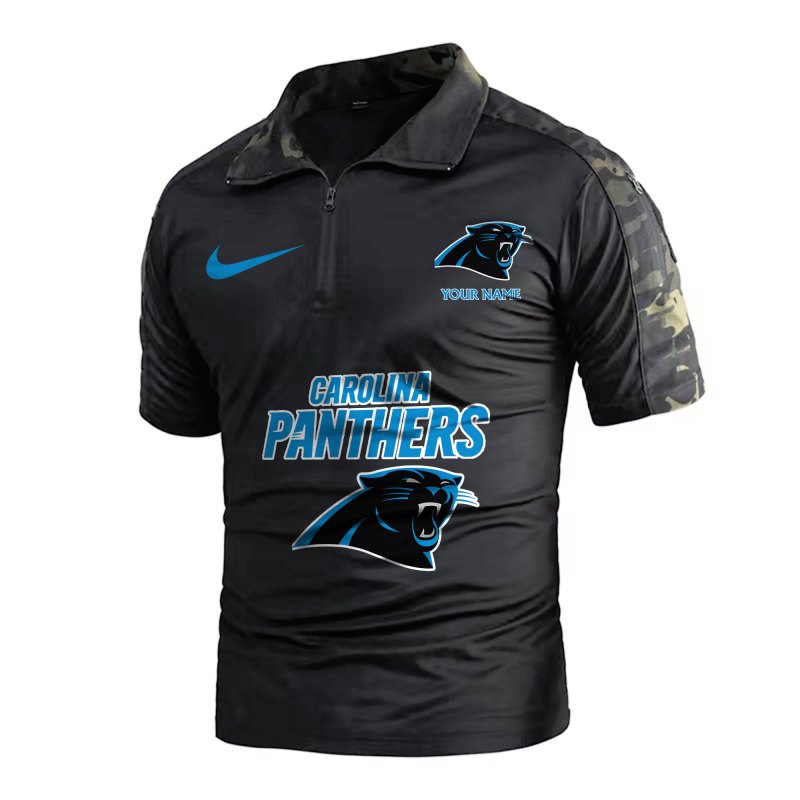 Carolina Panthers Army Polo Shirt Image 2
