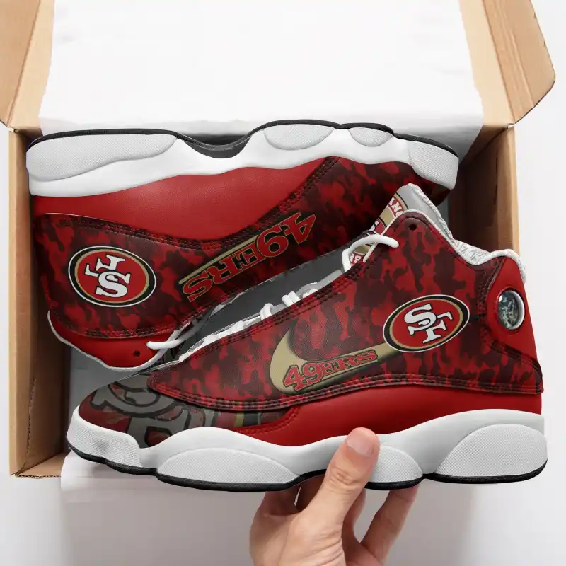 San Francisco 49ers Air JD13 Sneakers