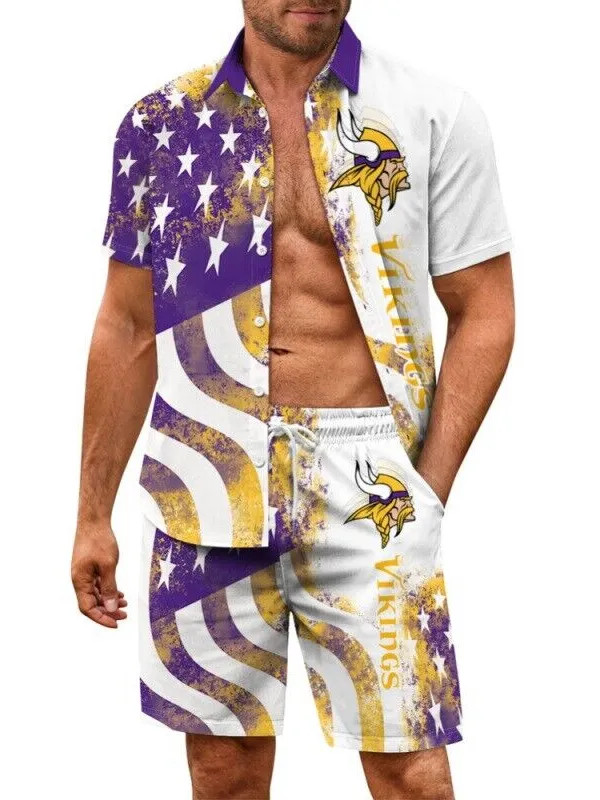 Minnesota Vikings Hawaiian Shirt
