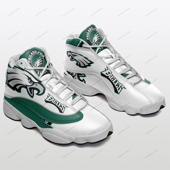 Philadelphia Eagles Air JD13 Sneakers