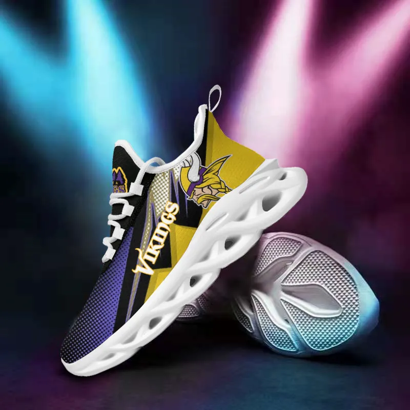 Minnesota Vikings Personalized Yezy Running Sneakers