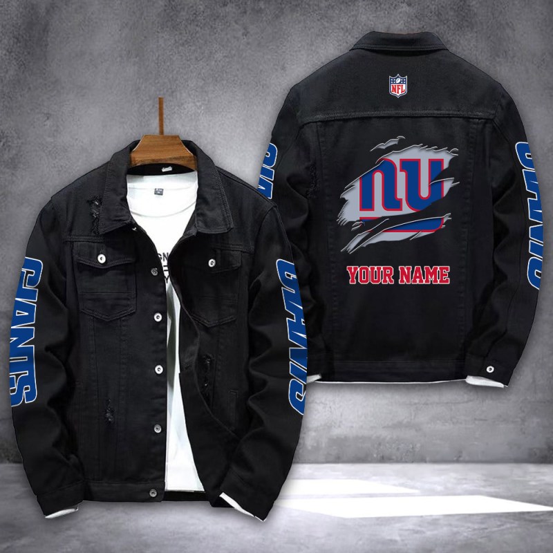 Personalized NFL Denim Jacket