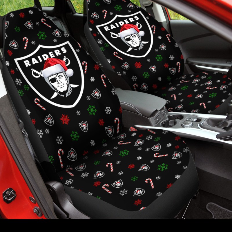 Las Vegas Raiders Car Seat Covers