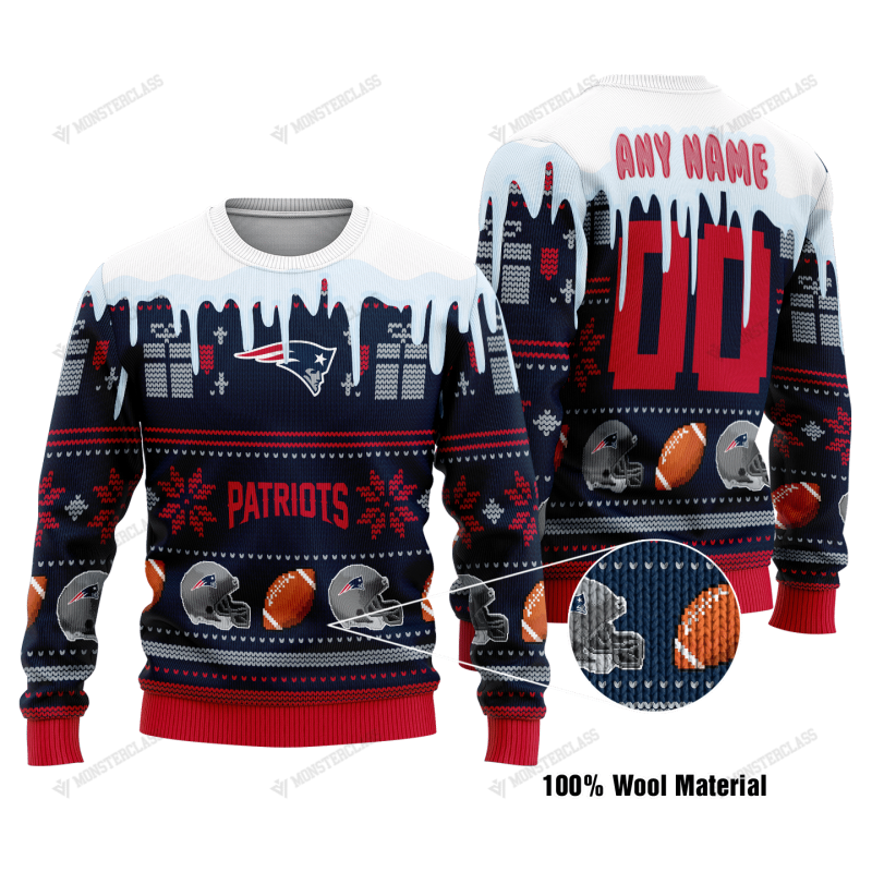 New England Patriots Woolen Sweater