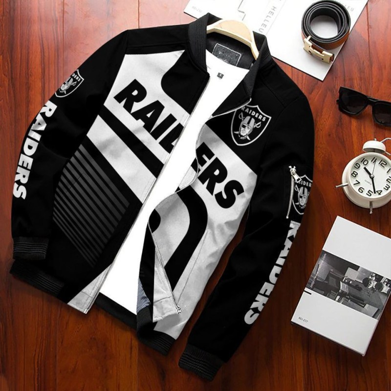 Las Vegas Raiders Bomber Jacket