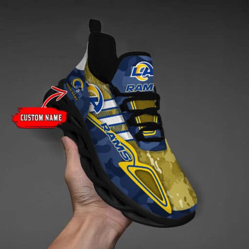 Yezy Running Sneakers for Rams Fans
