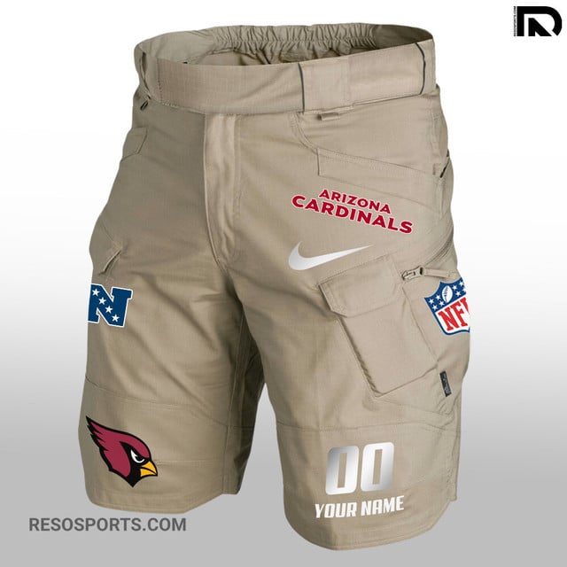 Side view of Arizona Cardinals Men's Shorts