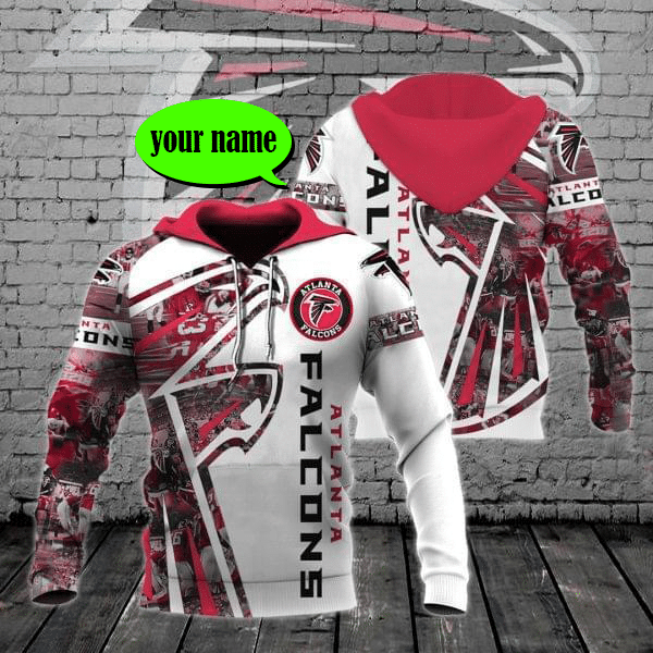 Atlanta Falcons Personalized All Over Printed Ugly Christmas Sweater