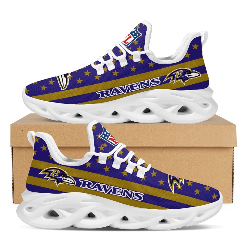 Baltimore Ravens Yezy Running Sneakers