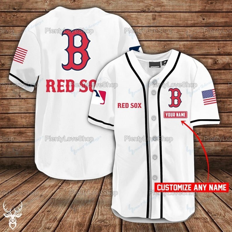 Custom Boston Red Sox Jersey