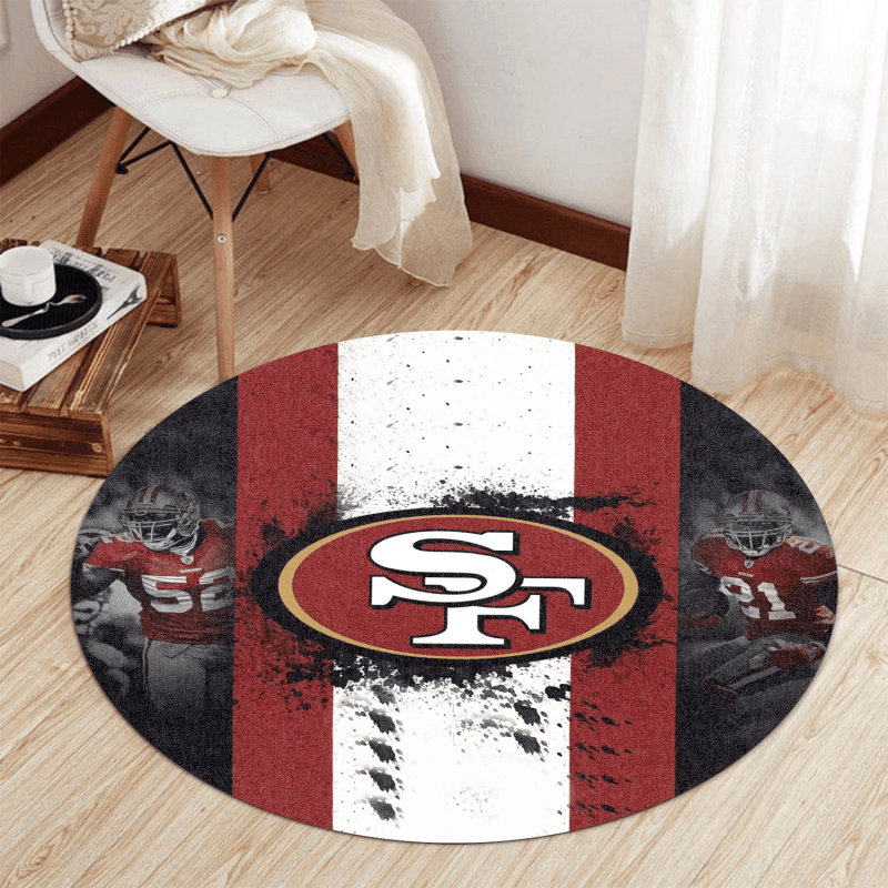 San Francisco 49ers Round Rug