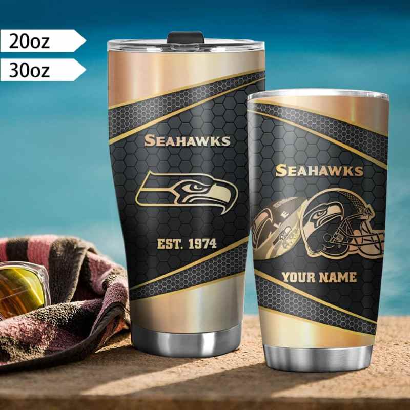 Personalized Seattle Seahawks Tumbler