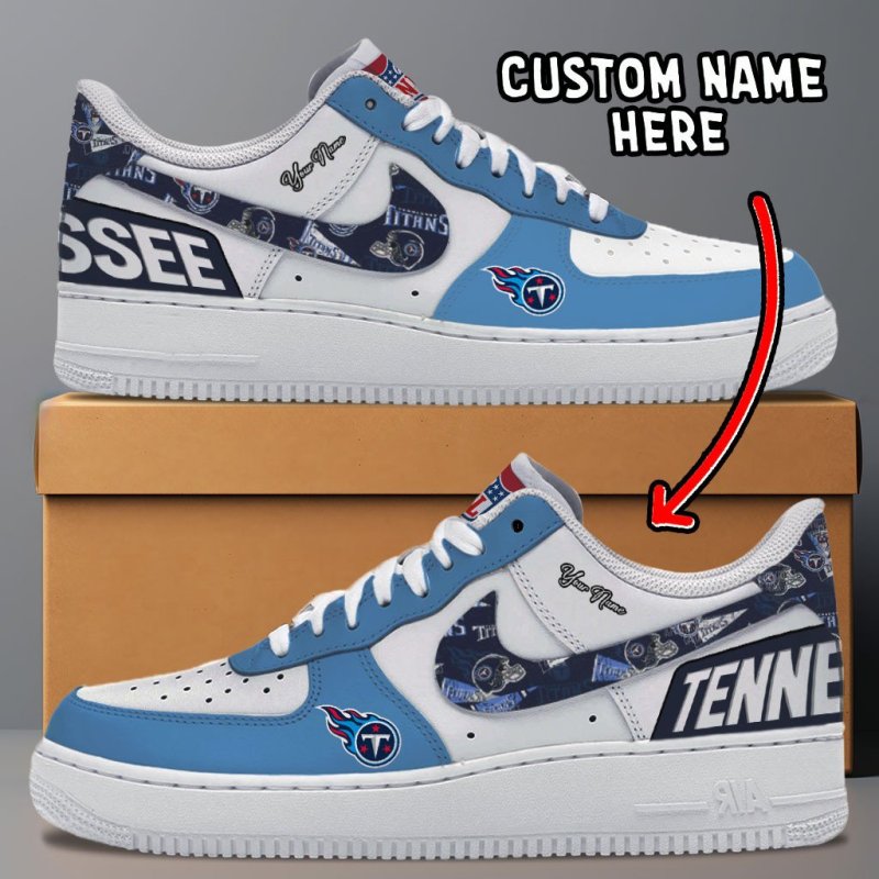 Personalized Tennessee Titans AF1-1 Shoes