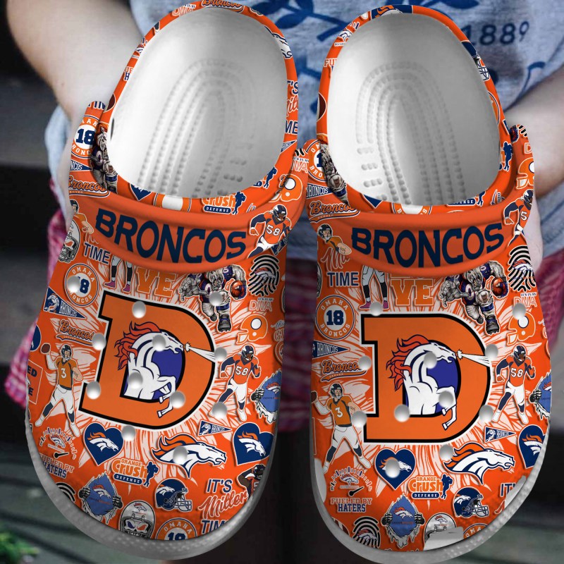 Denver Broncos Clogs