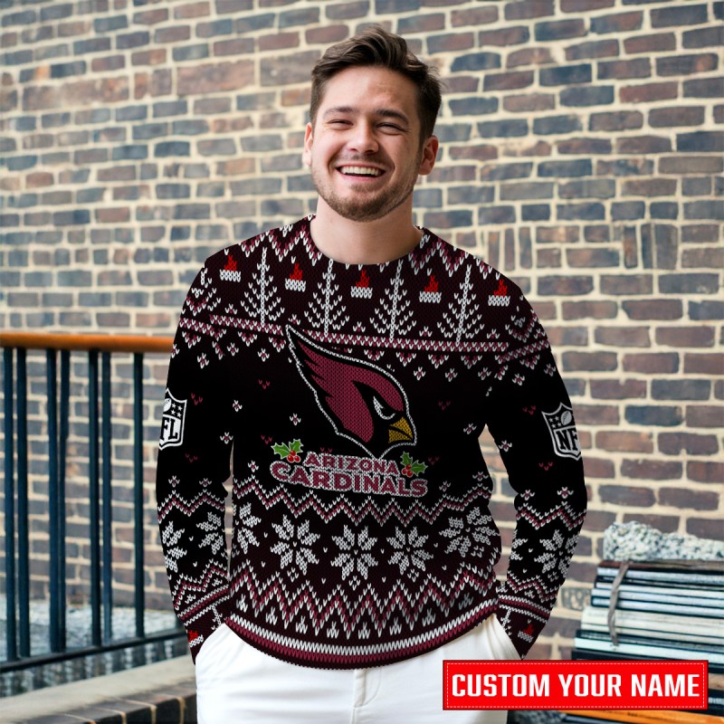 Arizona Cardinals Ugly Christmas Sweater 1