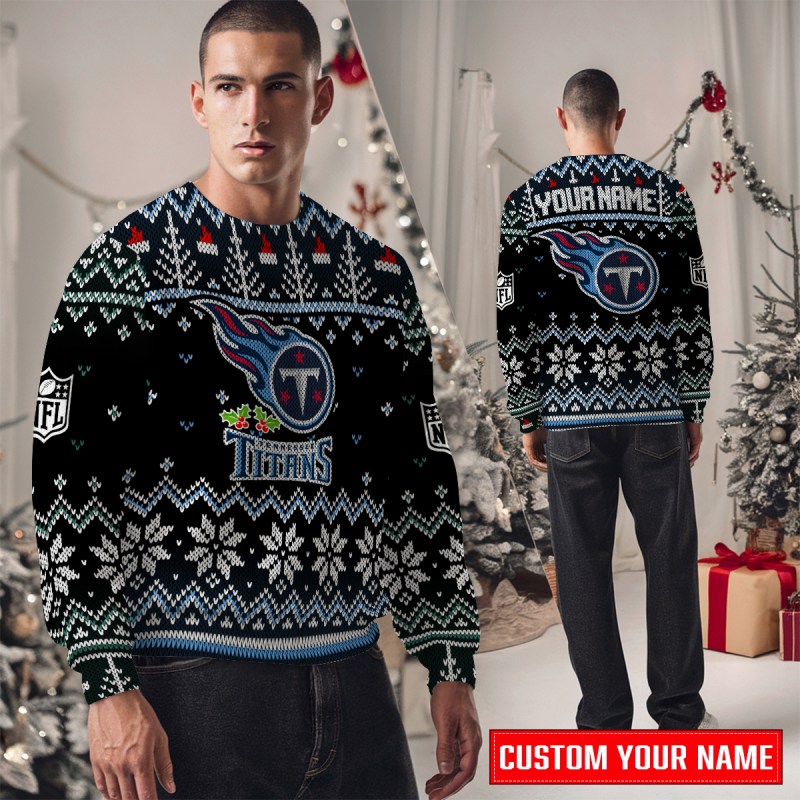Tennessee Titans Ugly Christmas Sweater Image 2