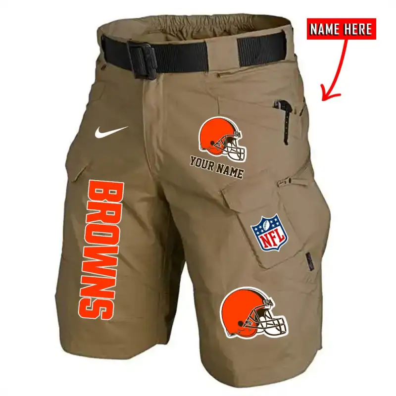 Cleveland Browns Shorts Men Design