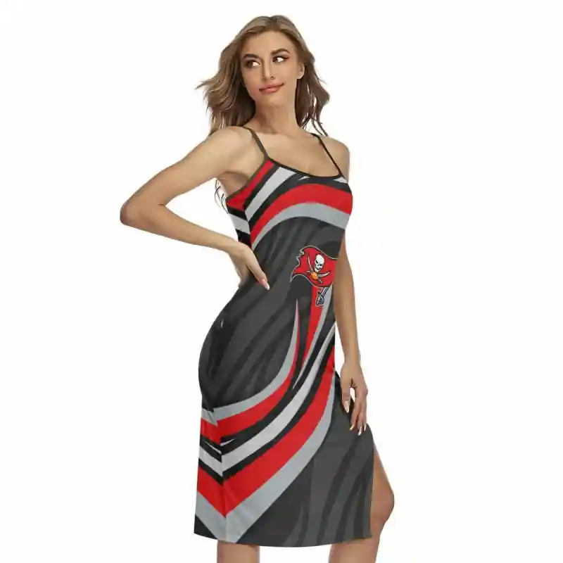 Tampa Bay Buccaneers Women's Back Cross Cami Dress