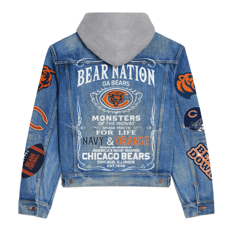 Chicago Bears Premium Hooded Jacket