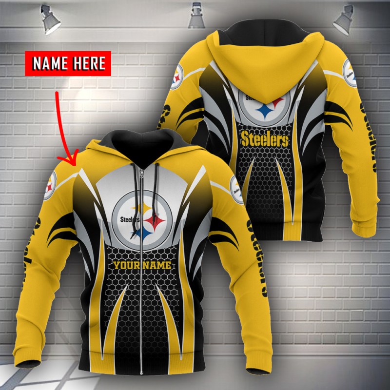 Pittsburgh Steelers Personalized Hoodie