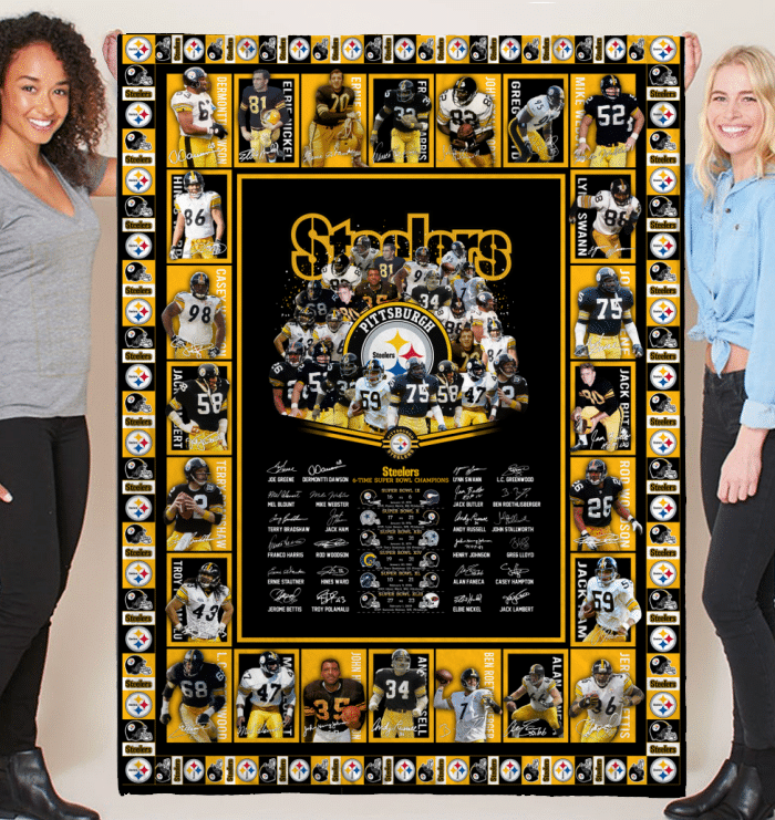 Pittsburgh Steelers Quilt and Blanket